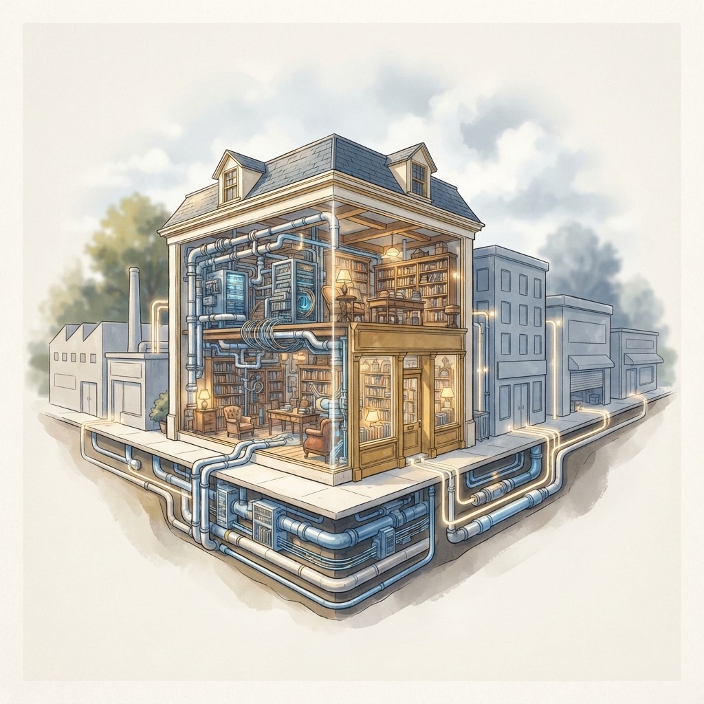 Amazon — Marketplace, Prime, and AWS All Started as Retail Plumbing Rented Out at a Margin