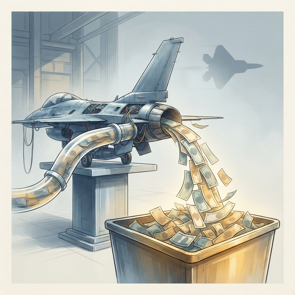 Lockheed Martin — Lockheed Built a Money Machine That Runs on a Jet That Can't Fly Most of the Time