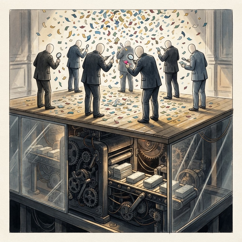 Robinhood — Regulators Came for the Confetti. The Real Target Was the Money Machine Underneath.