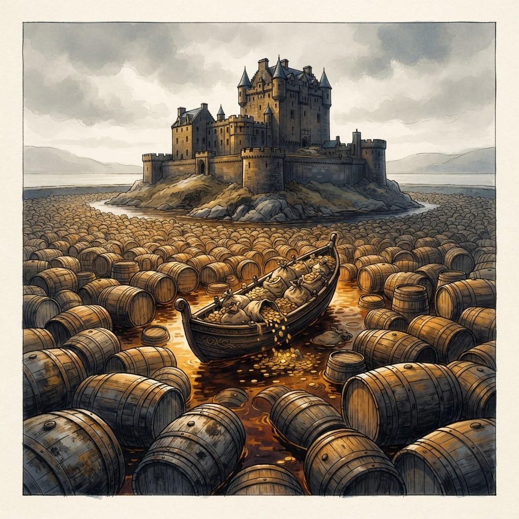 Diageo — Diageo Built a Moat Out of Whisky It Can't Sell Yet. Now the Moat Is Drinking Its Cash.