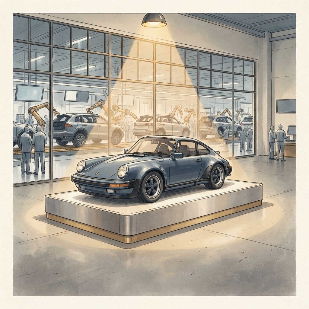 Porsche — Porsche Turned the 911 Into a Monument Paid for by SUVs — The EV Repeat Sank Profit 91%