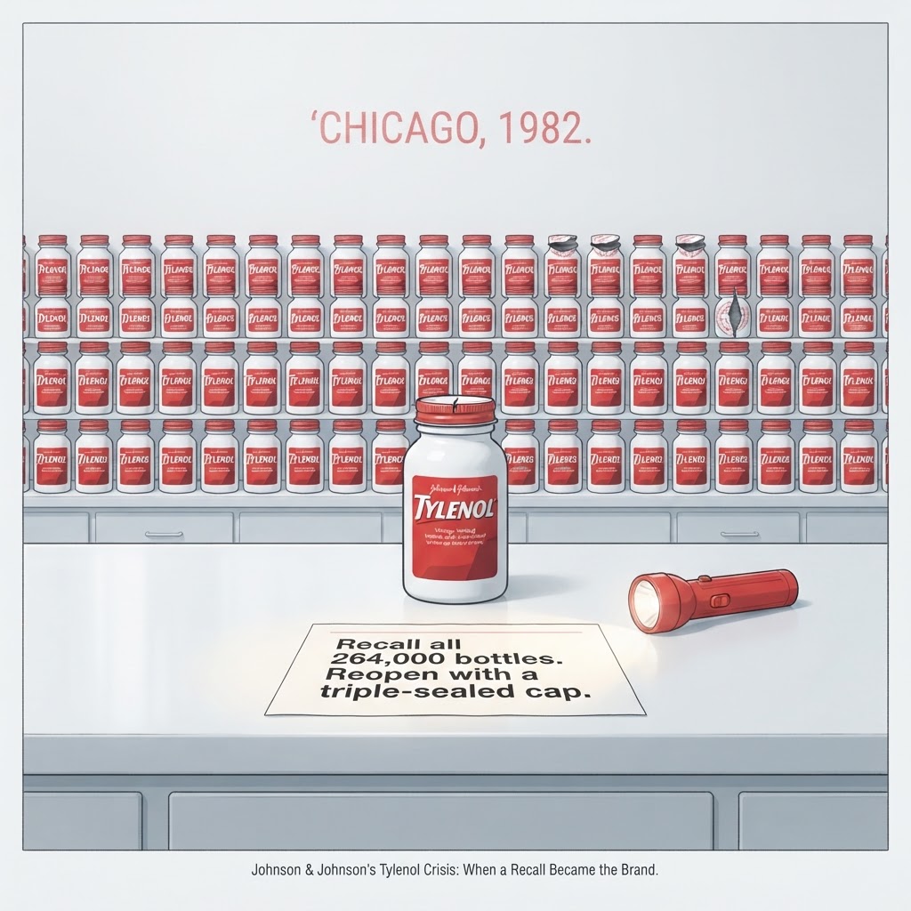 Johnson & Johnson — The $100 Million Recall That Saved a Brand: How J&J Wrote the Playbook for Crisis Response