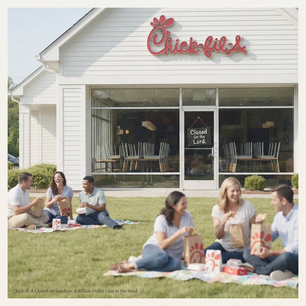 Chick-fil-A — Closed on Sundays, Still the Highest-Grossing Fast Food in America: The Strategy Hidden in Chick-fil-A's Culture