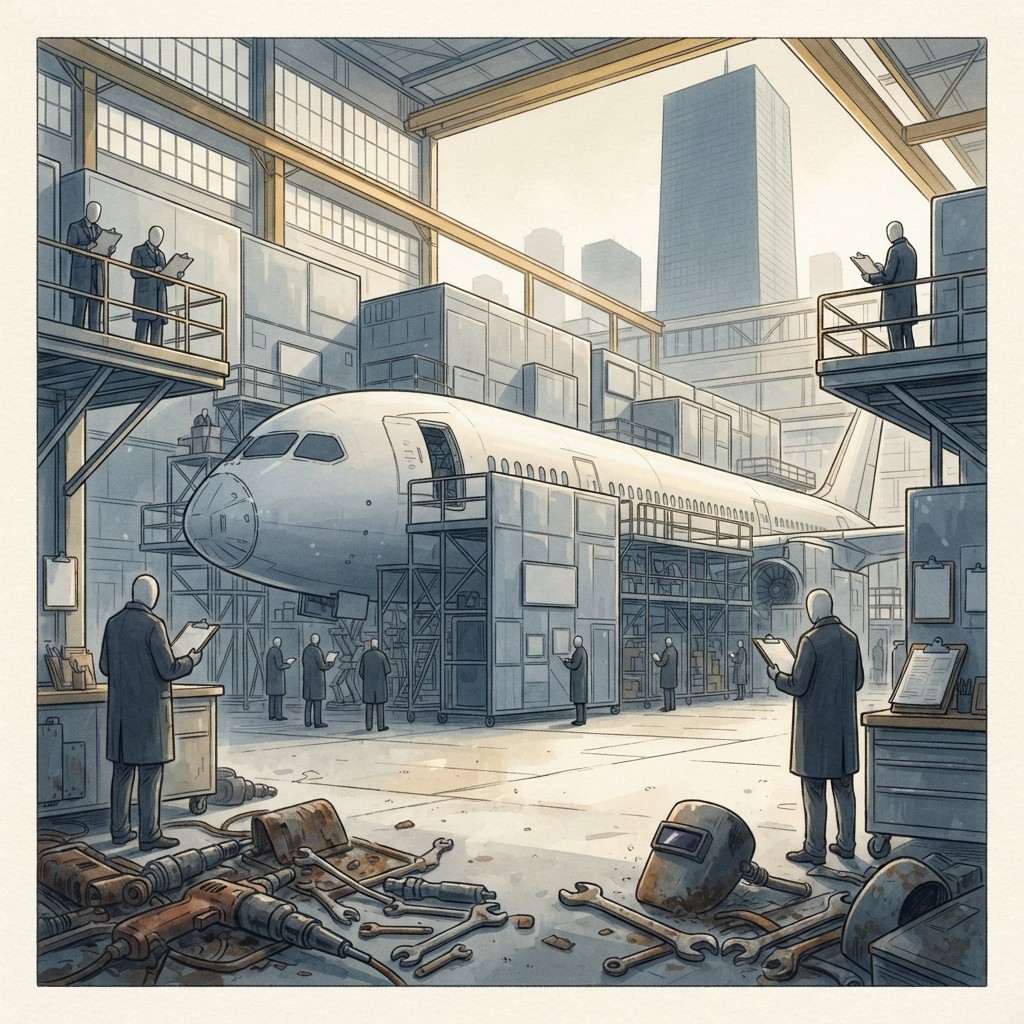 Boeing — Finance CEO, Distant Headquarters, Outsourced Jet: The Decade That Remade Boeing