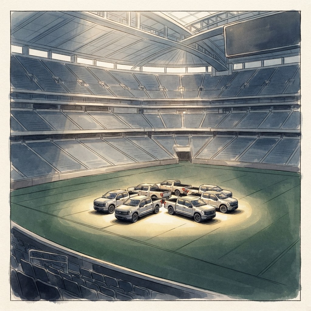 Ford — Ford Built a Stadium for the Electric F-150. Then 40,000 People Showed Up.