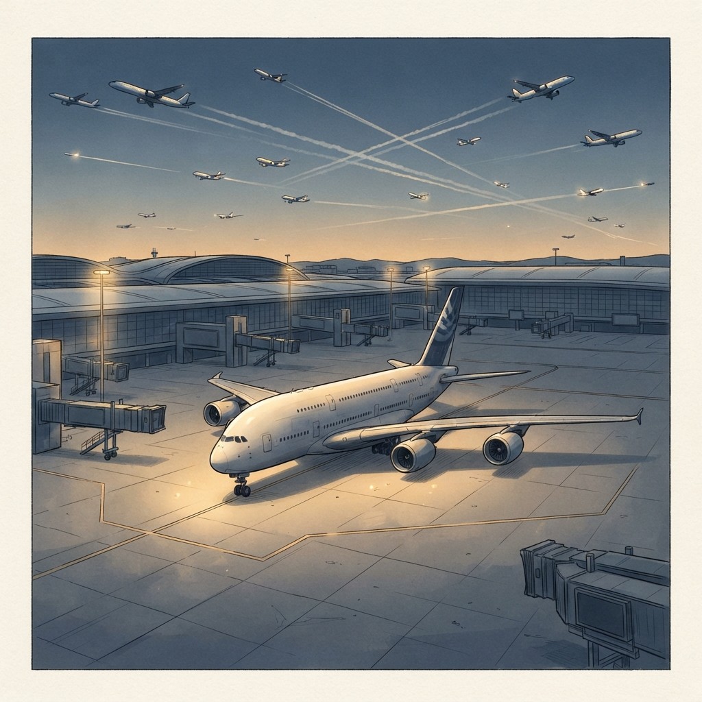 Airbus — Airbus Bet €15 Billion the World Would Fly Through Hubs. The World Flew Around Them.