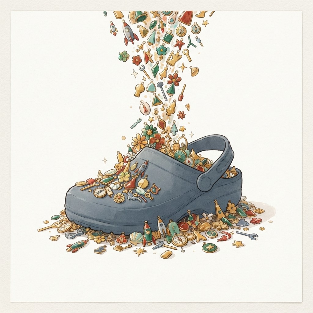 Crocs — Crocs' Moat Is a $10M Charm Acquisition That Turned a Clog Into a $4.1 Billion Drop Machine