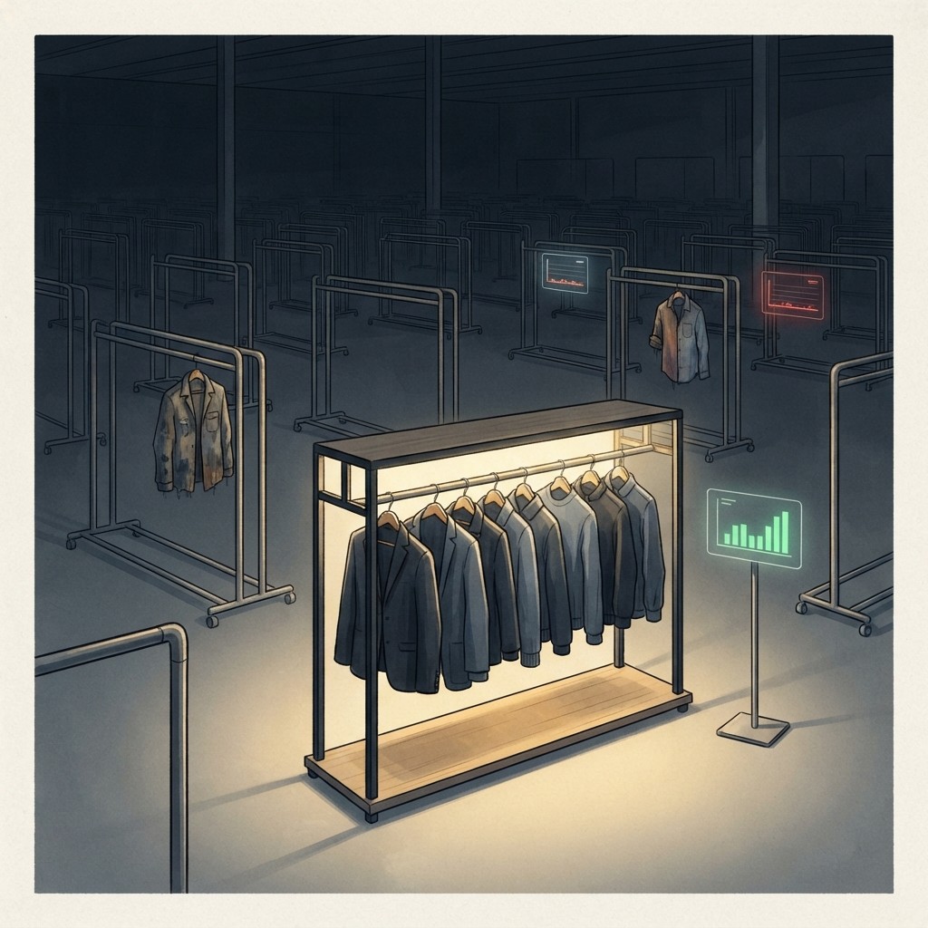 Shein — Shein Commissions 50-100 Units of a Style, Watches the Data, Then Reorders Only What Sells