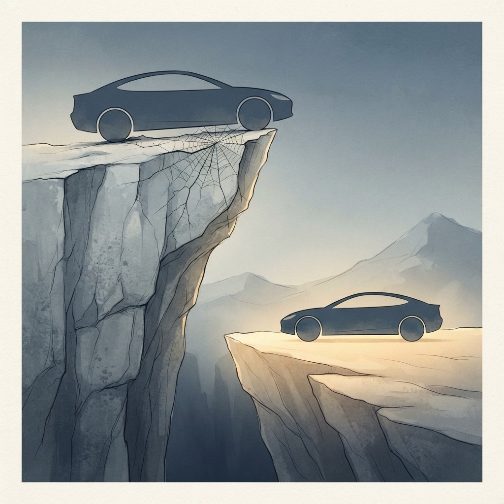 Tesla vs BYD — Tesla Kept the 2024 EV Crown by About 24,000 Cars — and BYD Took the Margin, 19.4% to 17.9%