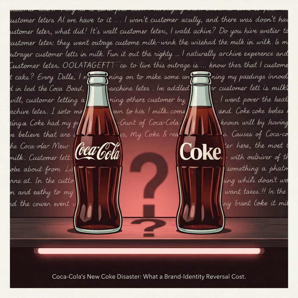 Coca-Cola — New Coke Won the Blind Taste Tests and Still Died in 79 Days