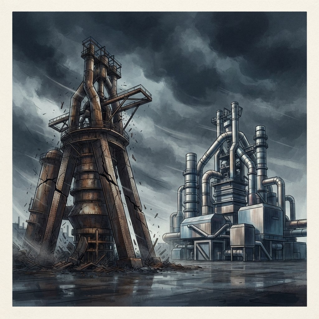 Nucor — When Steel Crashes, Nucor's Costs Crash Right Along With It