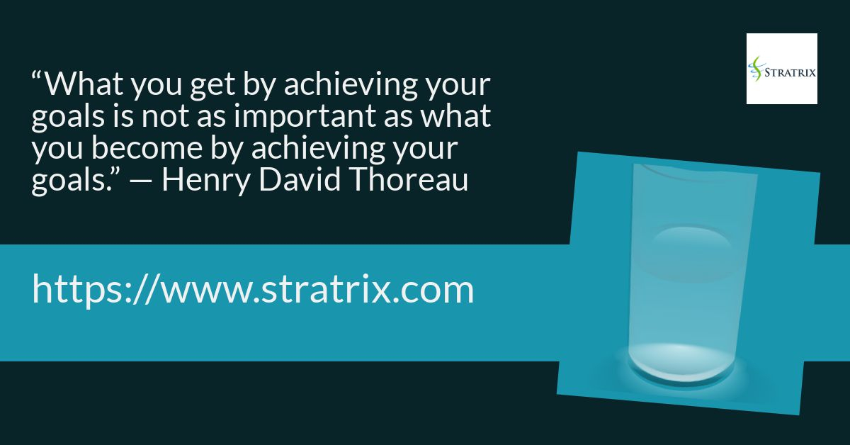 Achievement Thoreau quote