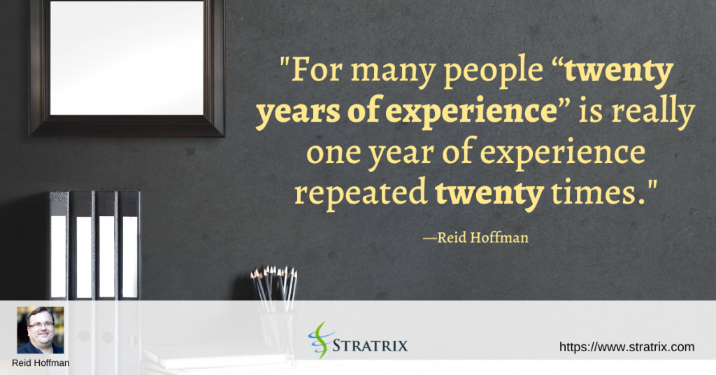 Reid Hoffman on Years of Experience