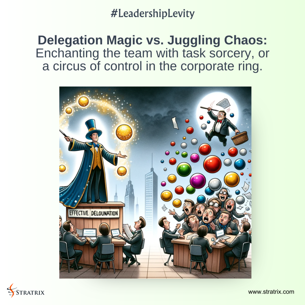 Delegation Magic vs. Juggling Chaos