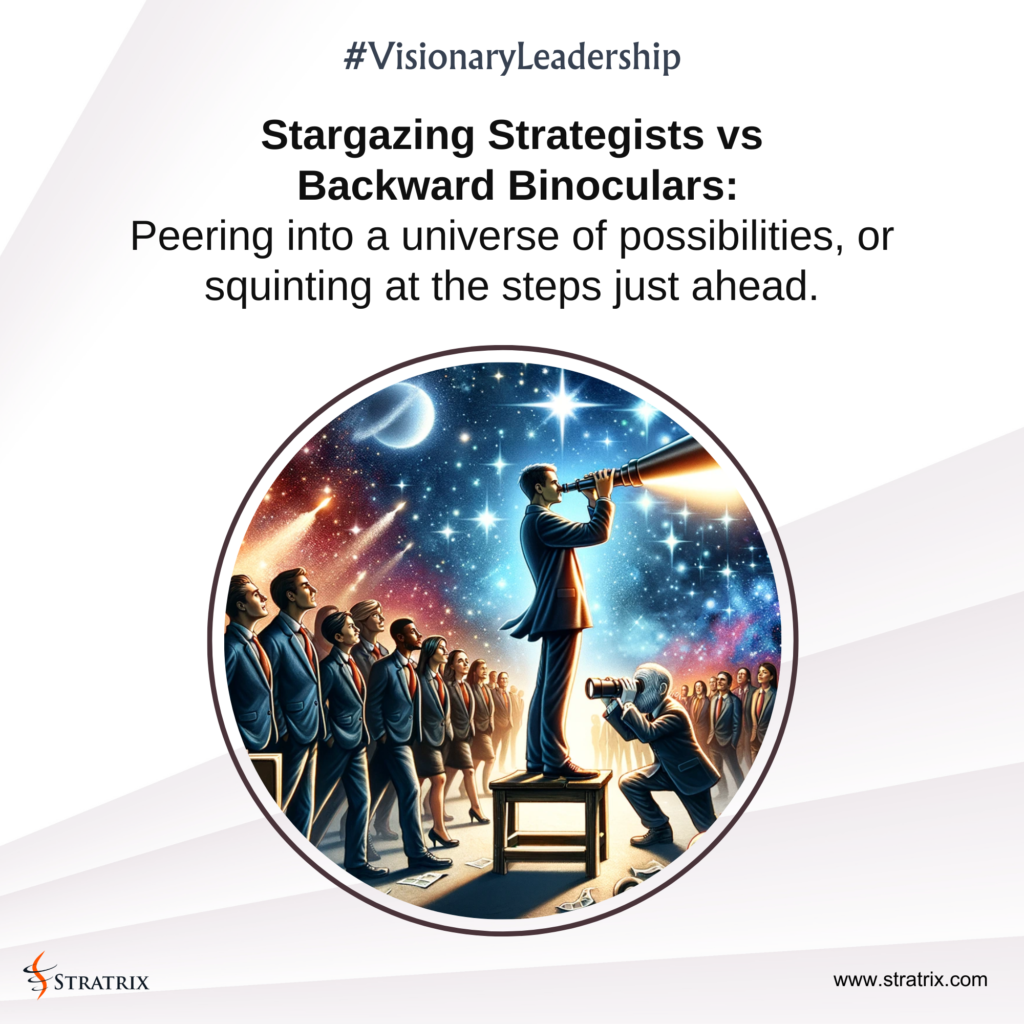 Stargazing Strategists vs Backward Binoculars