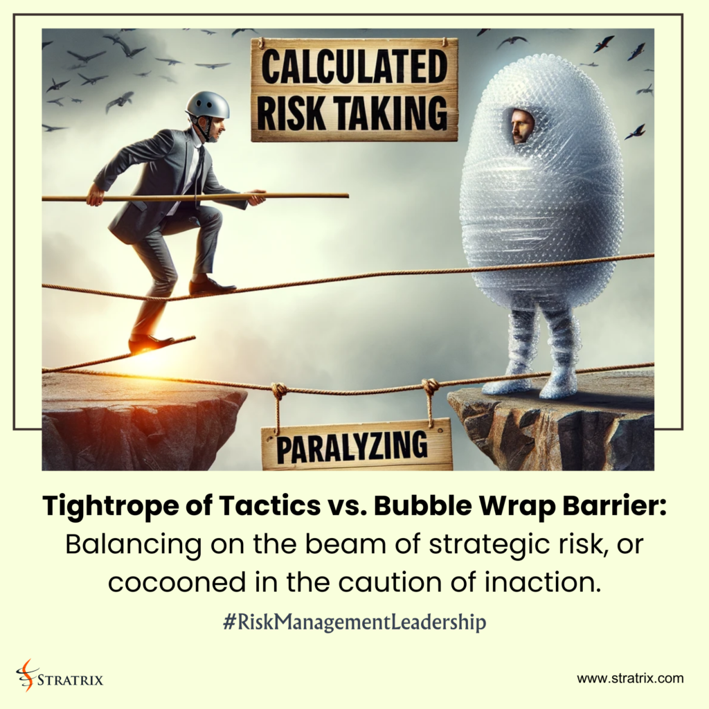 Tightrope of Tactics vs. Bubble Wrap Barrier