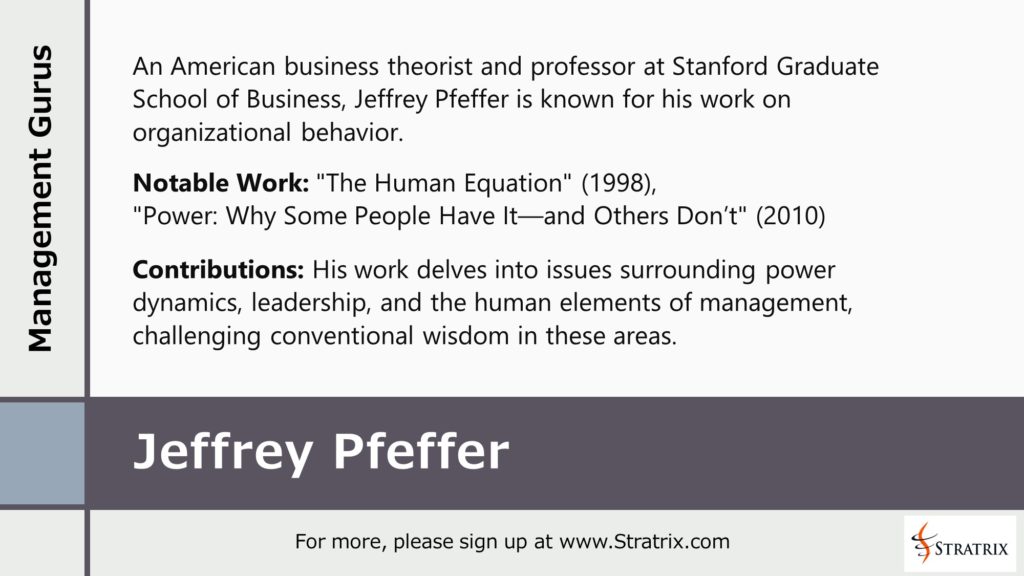 Jeffrey Pfeffer