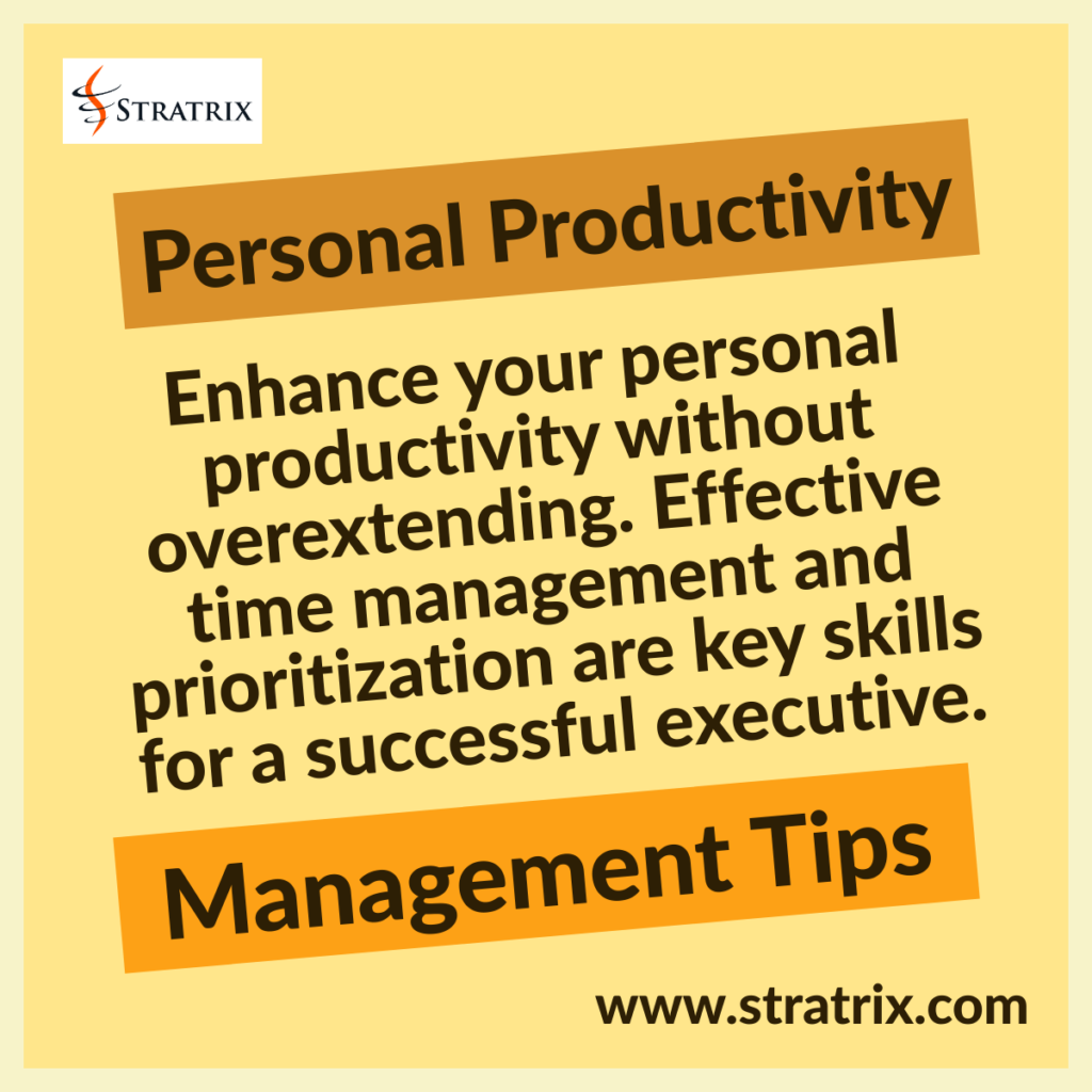 Personal Productivity