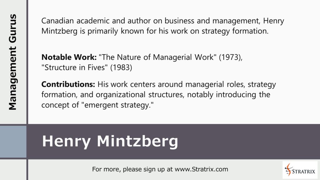 Henry Mintzberg