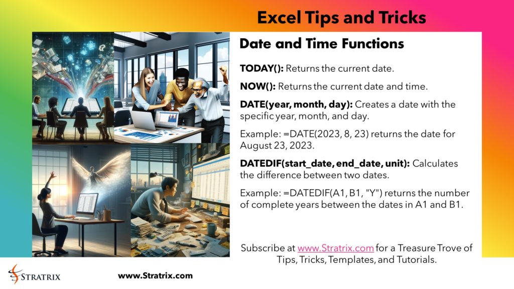 Date and Time Functions