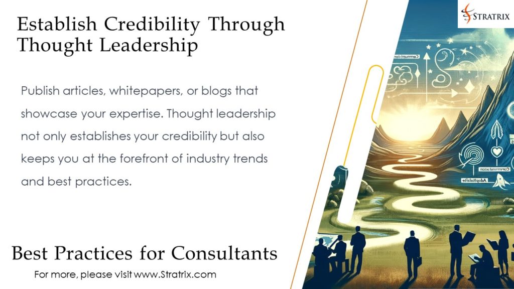 Establish Credibility Through Thought Leadership