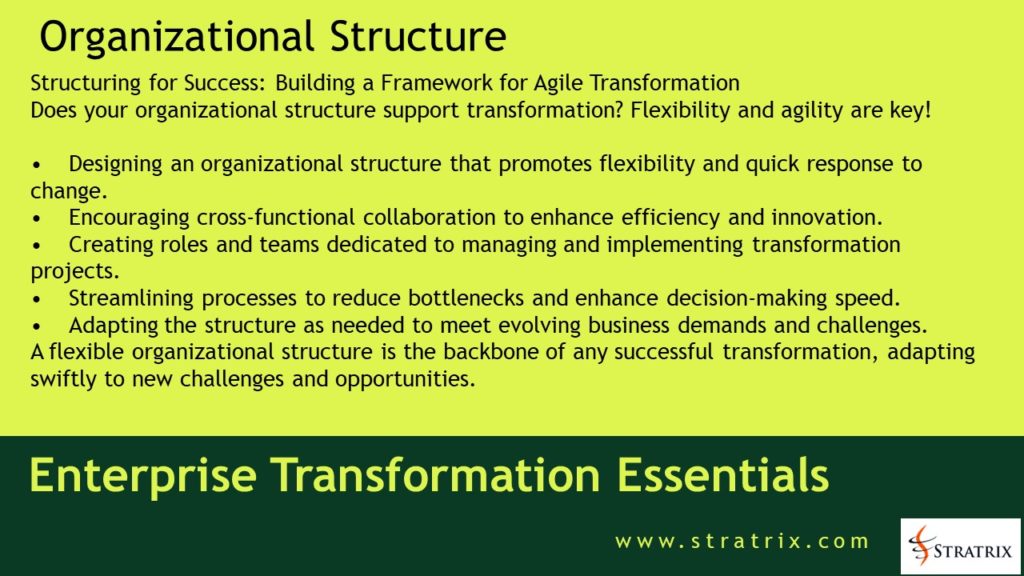 Organizational Structure