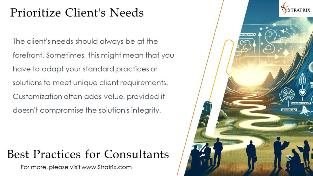 Prioritize Client's Needs