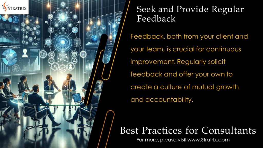Seek and Provide Regular Feedback