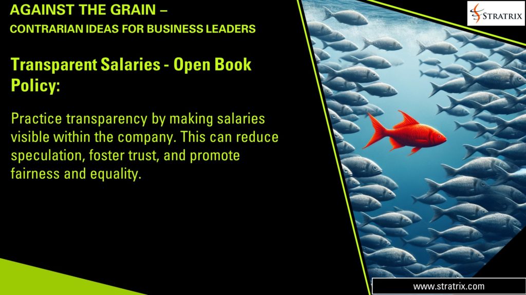 Transparent Salaries - Open Book Policy