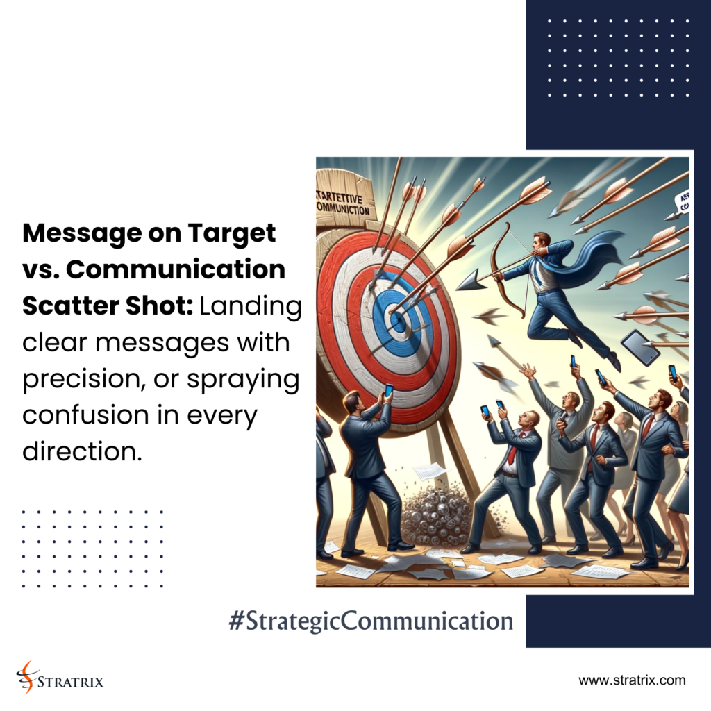 Message on Target vs. Communication Scatter Shot