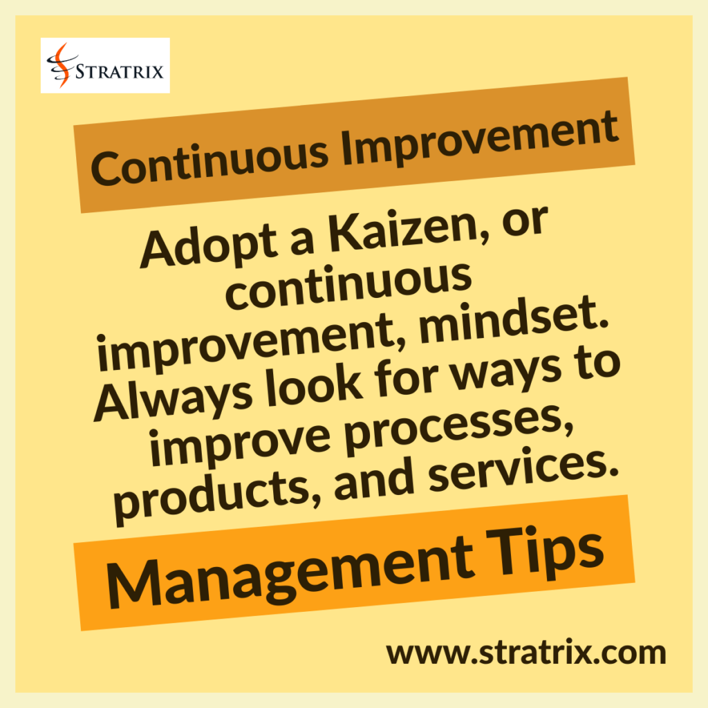 Continuous Improvement
