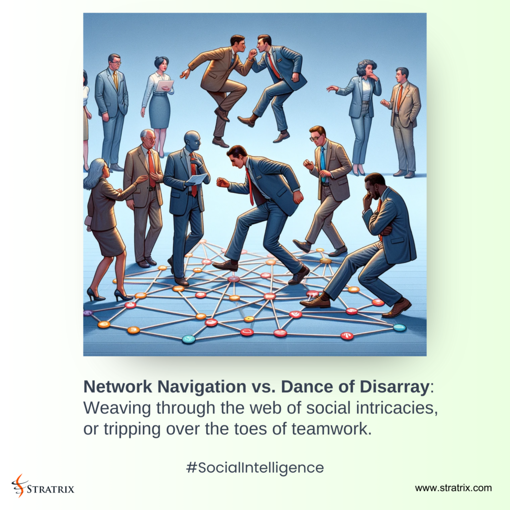 Network Navigation vs. Dance of Disarray