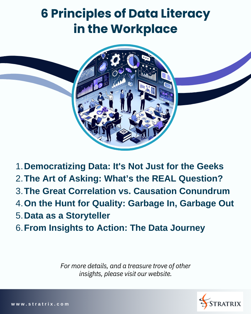 6 Principles of Data Literacy in the Workplace