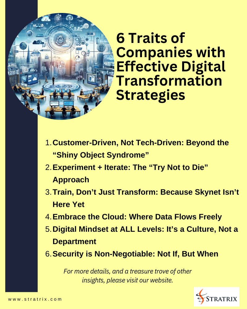 6 Traits of Companies with Effective Digital Transformation Strategies