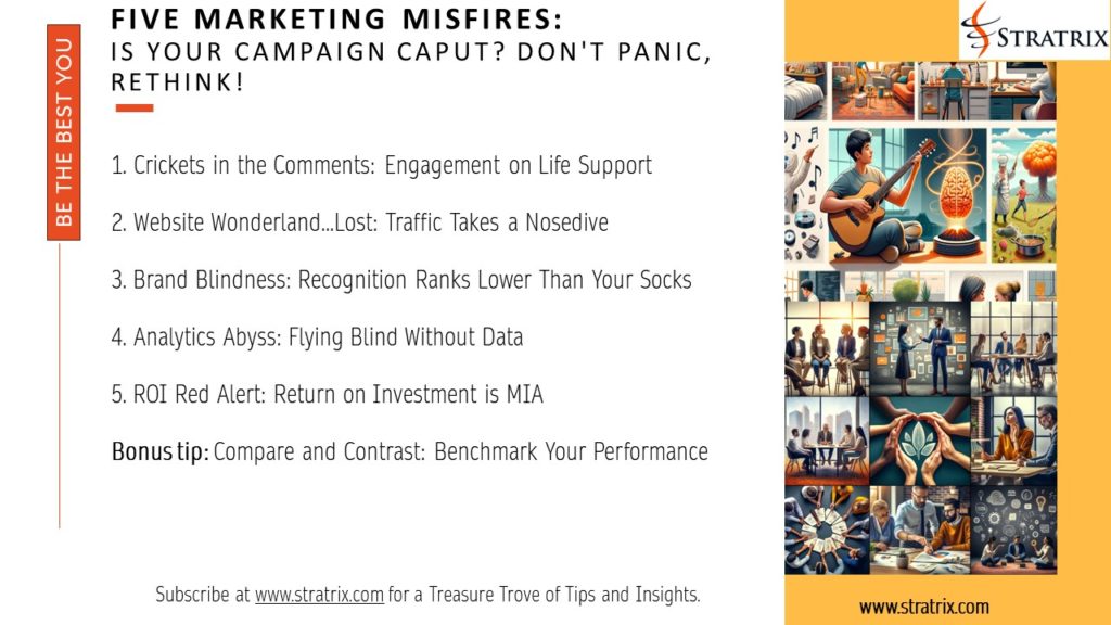 Five Marketing Misfires: Is Your Campaign Caput? Don't Panic, Rethink!