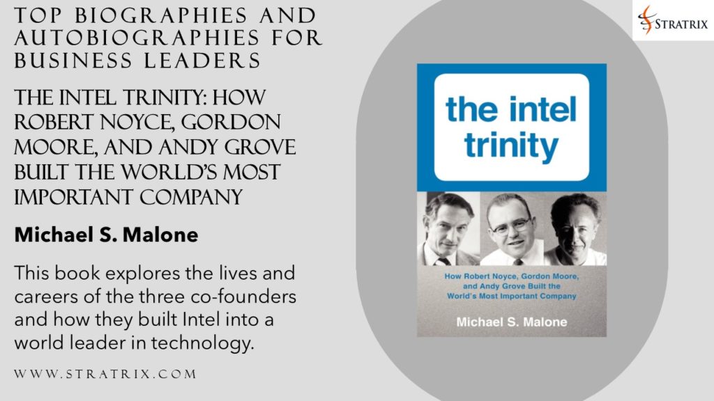 The Intel Trinity: How Robert Noyce, Gordon Moore, and Andy Grove Built the World's Most Important Company by Michael S. Malone