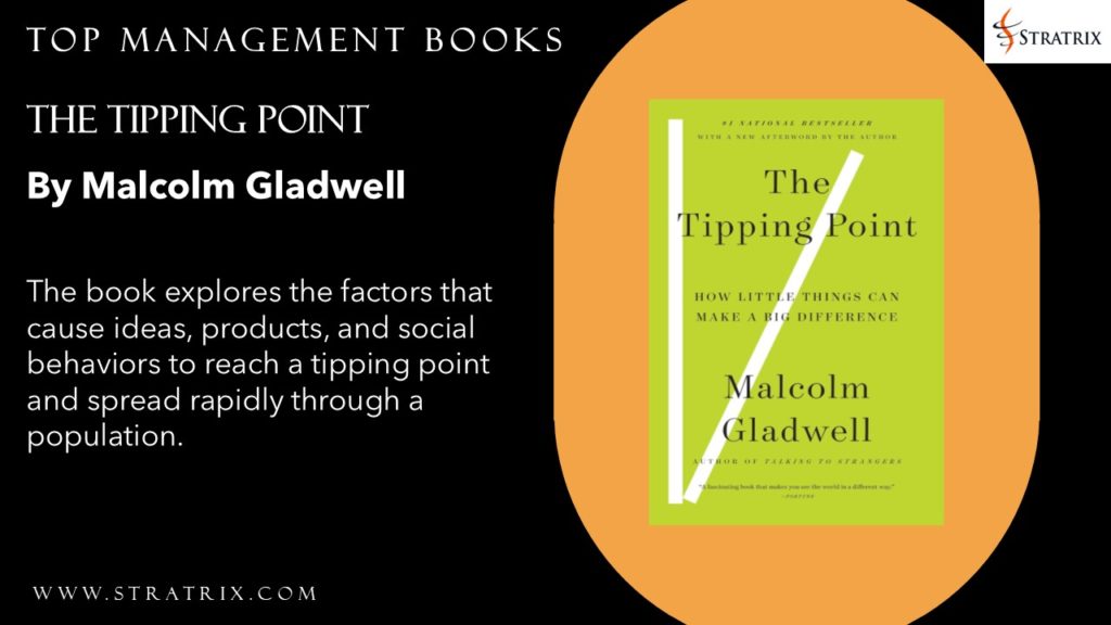 The Tipping Point by Malcolm Gladwell