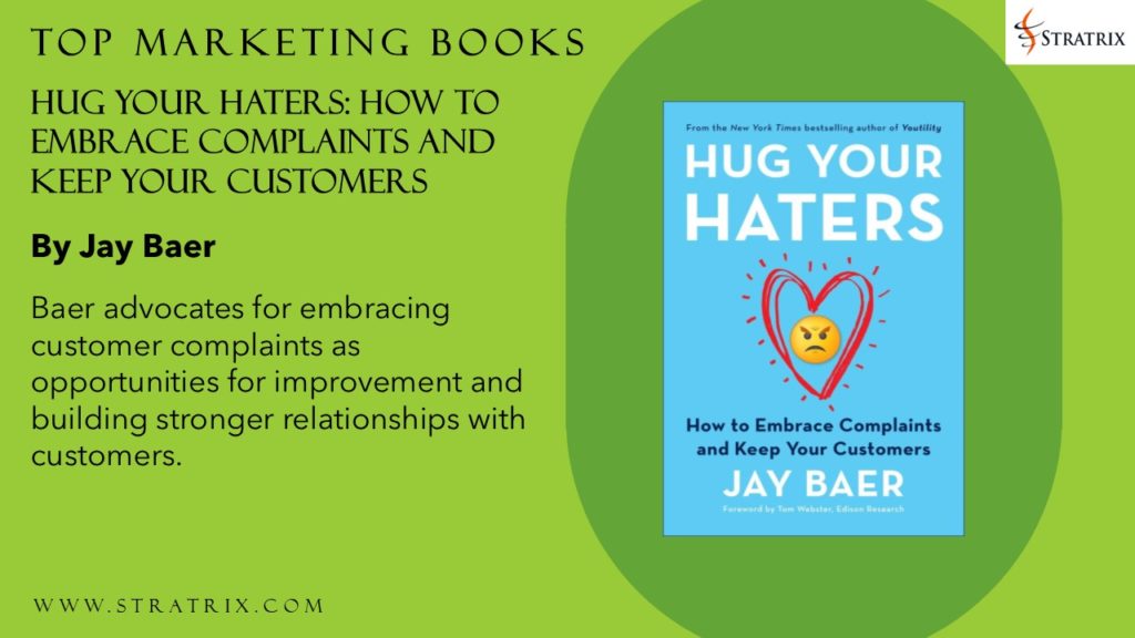 Hug Your Haters: How to Embrace Complaints and Keep Your Customers by Jay Baer