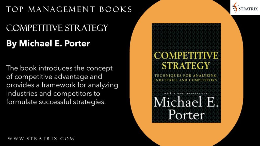 Competitive Strategy by Michael E. Porter